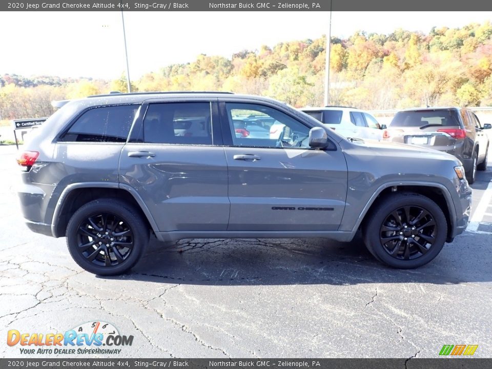 2020 Jeep Grand Cherokee Altitude 4x4 Sting-Gray / Black Photo #8