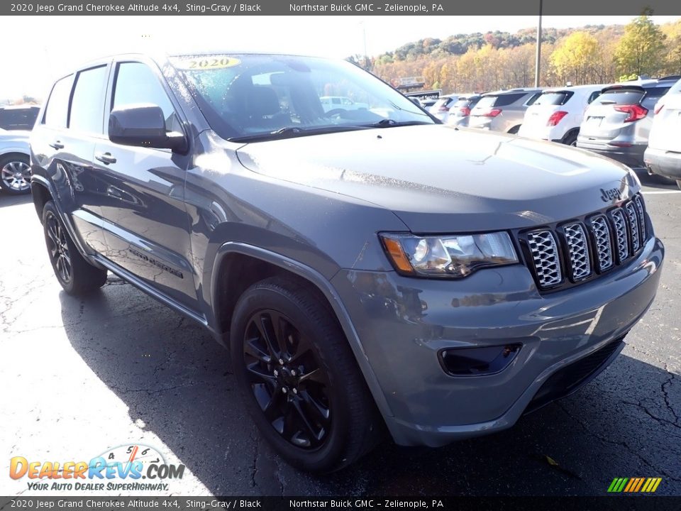 2020 Jeep Grand Cherokee Altitude 4x4 Sting-Gray / Black Photo #9