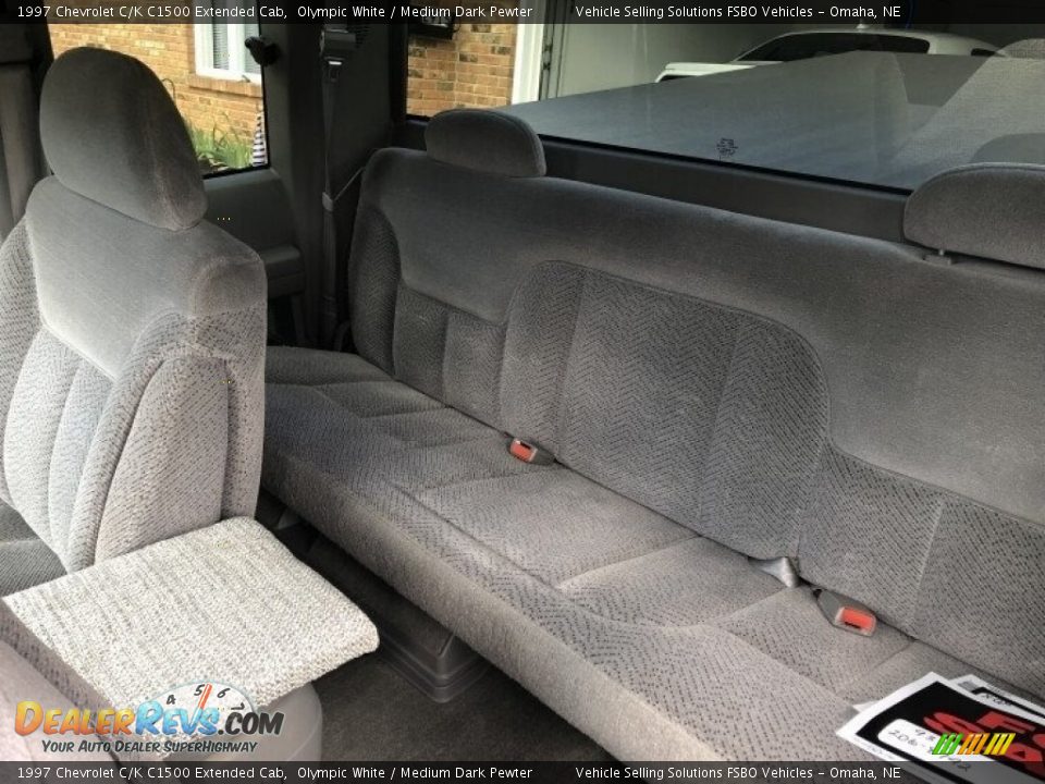 Rear Seat of 1997 Chevrolet C/K C1500 Extended Cab Photo #3