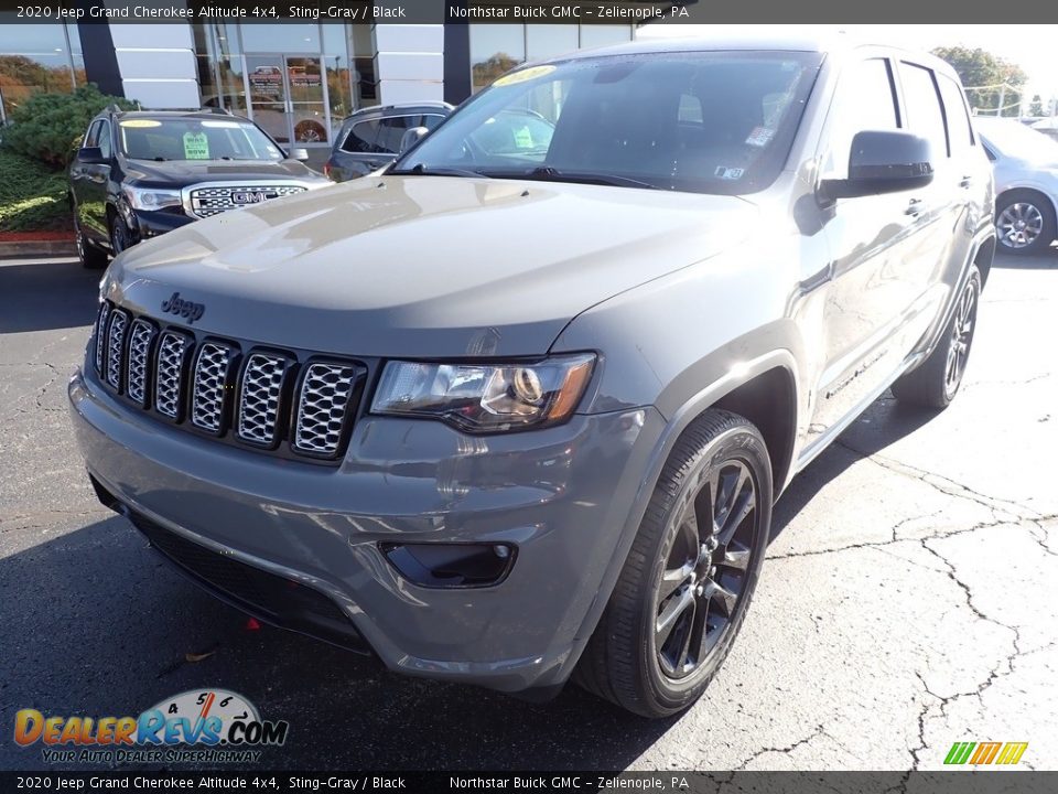 2020 Jeep Grand Cherokee Altitude 4x4 Sting-Gray / Black Photo #12