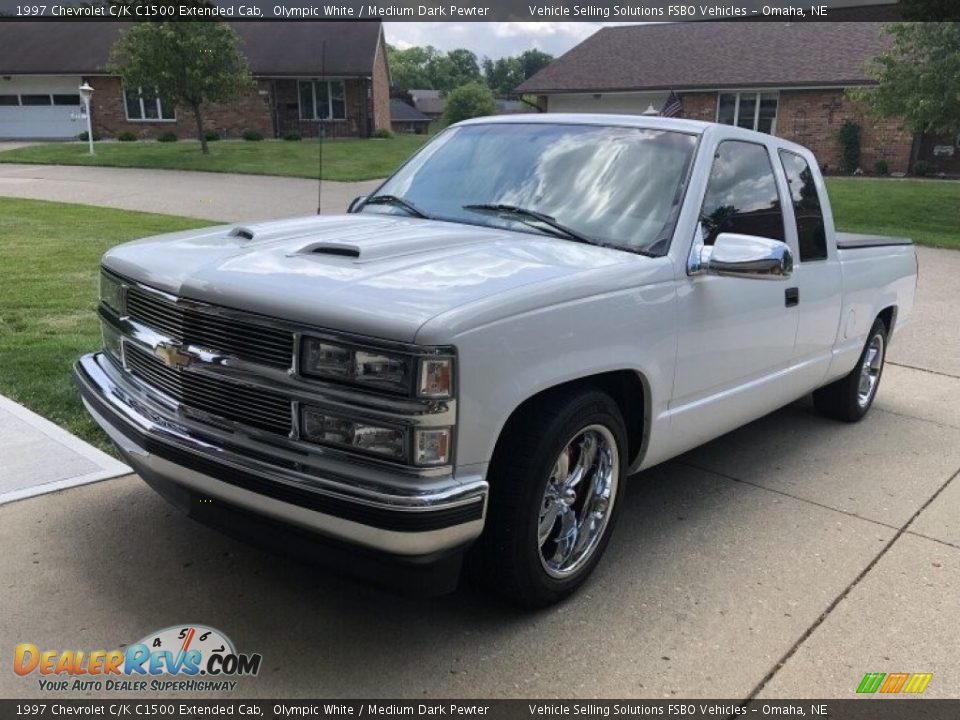 Olympic White 1997 Chevrolet C/K C1500 Extended Cab Photo #8