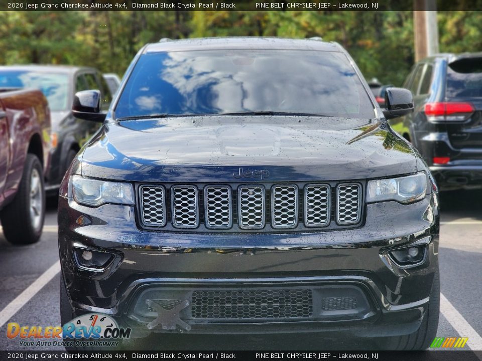 2020 Jeep Grand Cherokee Altitude 4x4 Diamond Black Crystal Pearl / Black Photo #3