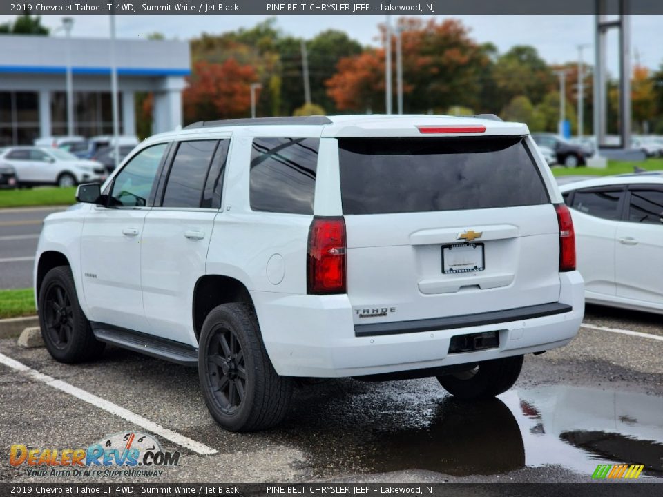 2019 Chevrolet Tahoe LT 4WD Summit White / Jet Black Photo #9