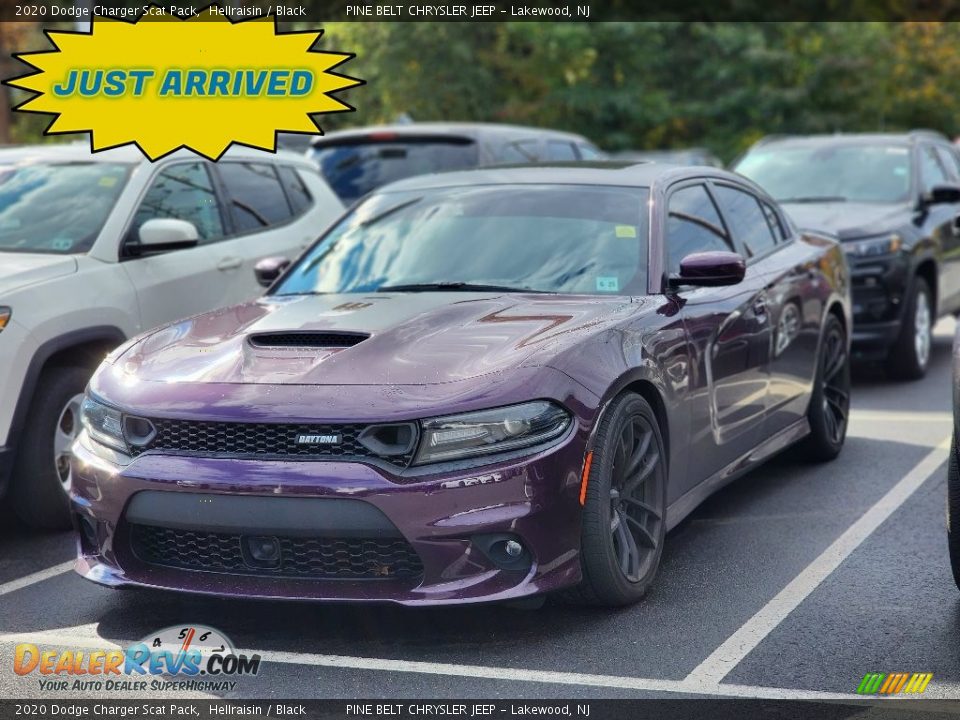 2020 Dodge Charger Scat Pack Hellraisin / Black Photo #1
