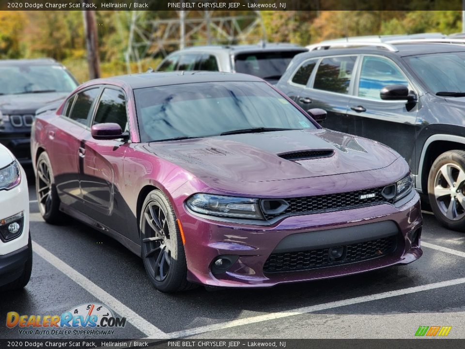 2020 Dodge Charger Scat Pack Hellraisin / Black Photo #4