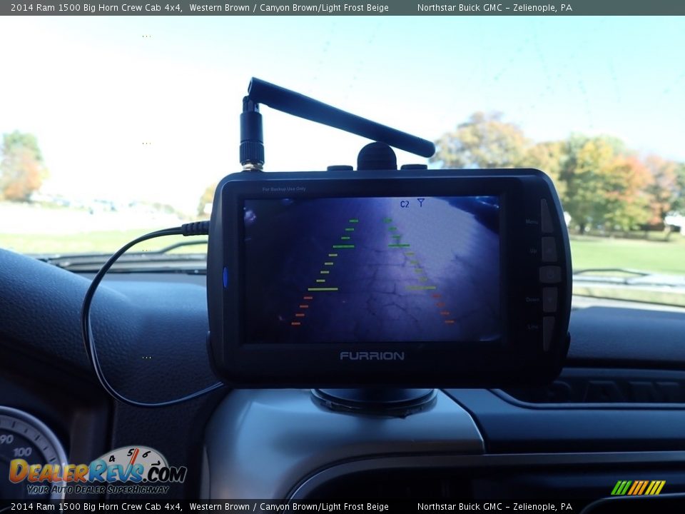 2014 Ram 1500 Big Horn Crew Cab 4x4 Western Brown / Canyon Brown/Light Frost Beige Photo #25