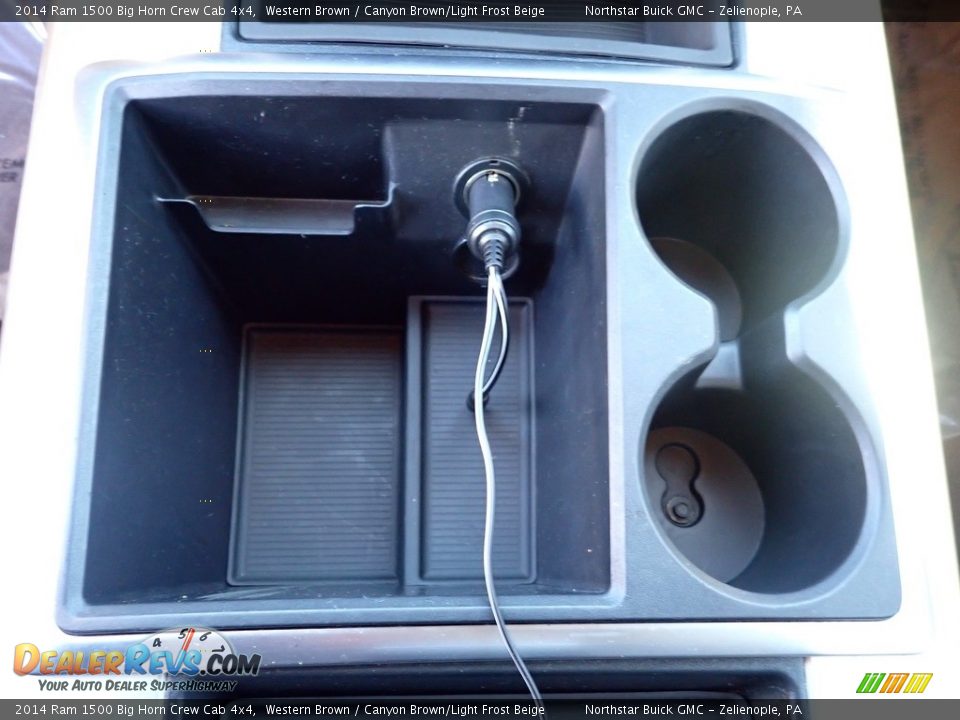 2014 Ram 1500 Big Horn Crew Cab 4x4 Western Brown / Canyon Brown/Light Frost Beige Photo #26