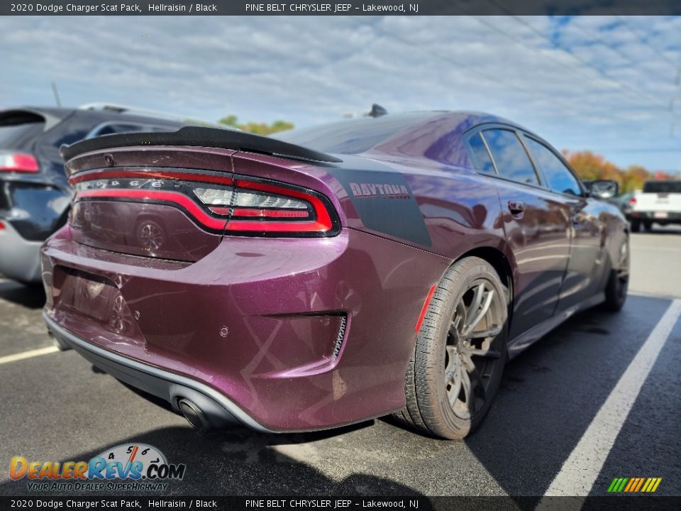 2020 Dodge Charger Scat Pack Hellraisin / Black Photo #8