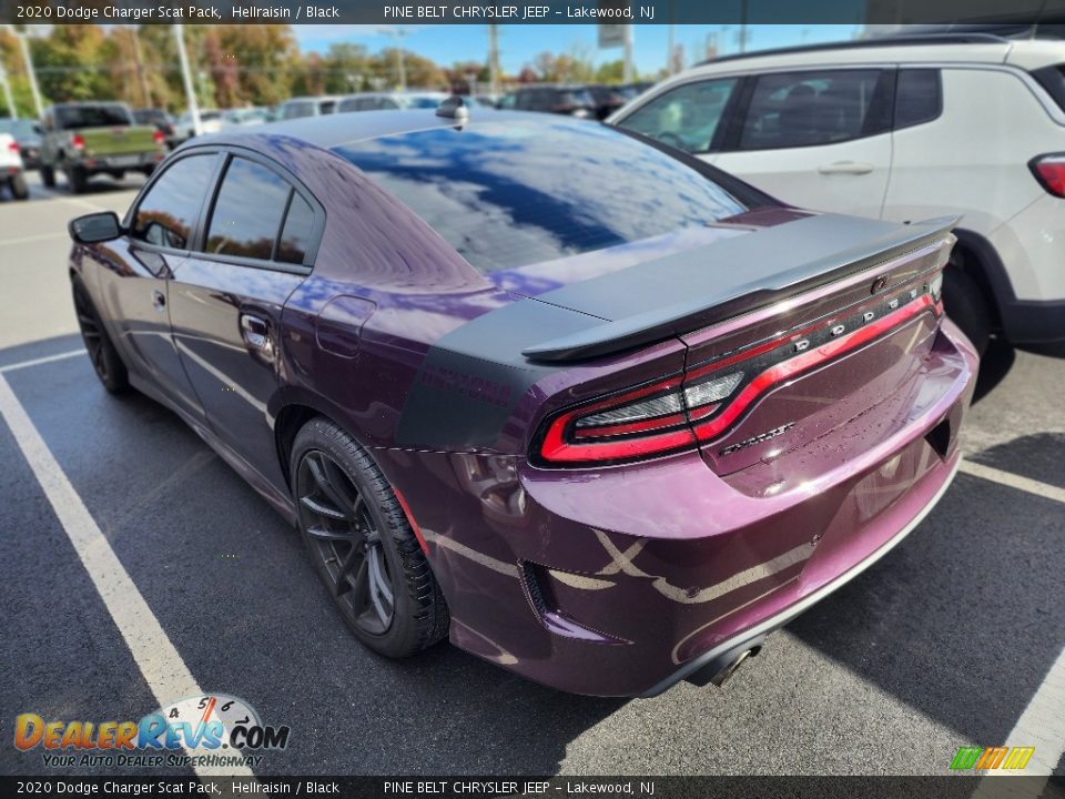 2020 Dodge Charger Scat Pack Hellraisin / Black Photo #9