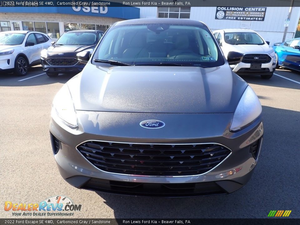 2022 Ford Escape SE 4WD Carbonized Gray / Sandstone Photo #3
