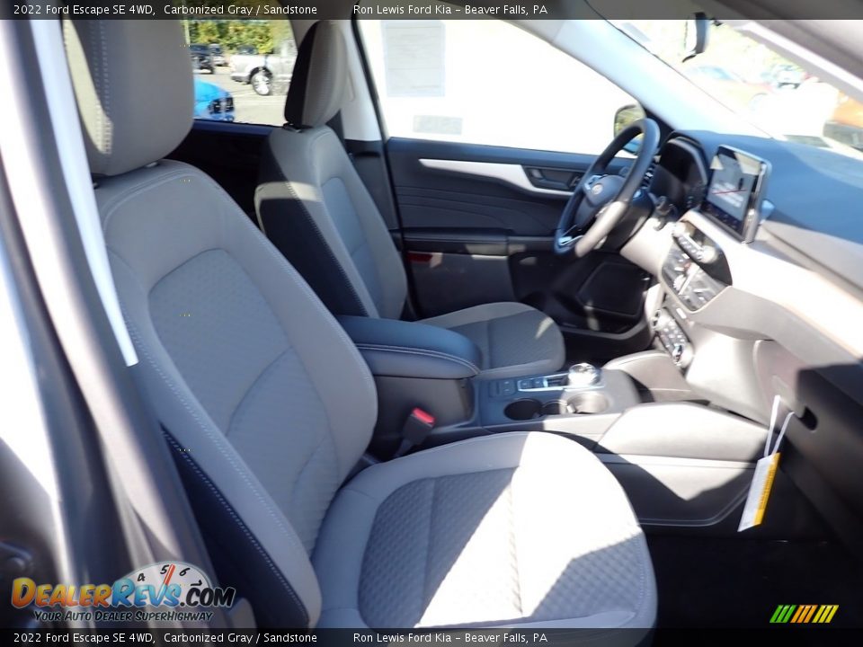 2022 Ford Escape SE 4WD Carbonized Gray / Sandstone Photo #11