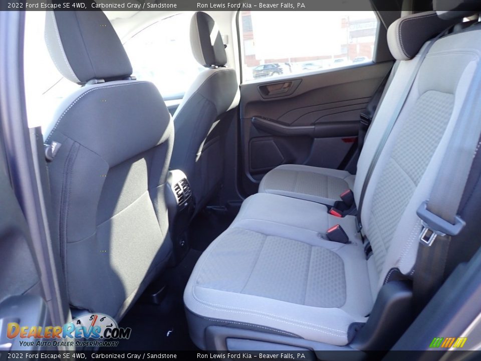 2022 Ford Escape SE 4WD Carbonized Gray / Sandstone Photo #12