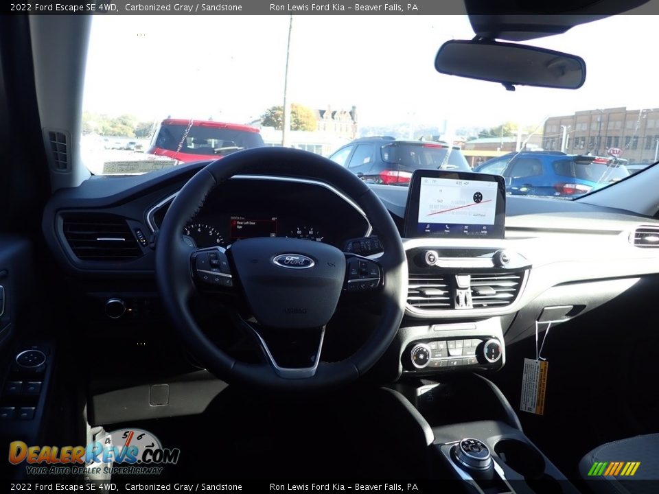 2022 Ford Escape SE 4WD Carbonized Gray / Sandstone Photo #13