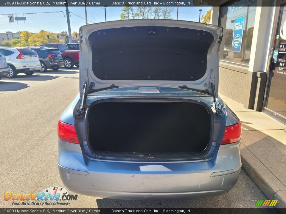 2009 Hyundai Sonata GLS Medium Silver Blue / Camel Photo #27