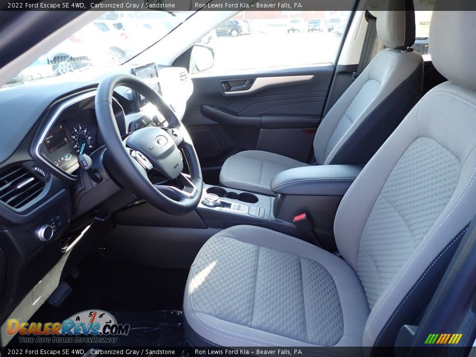2022 Ford Escape SE 4WD Carbonized Gray / Sandstone Photo #14