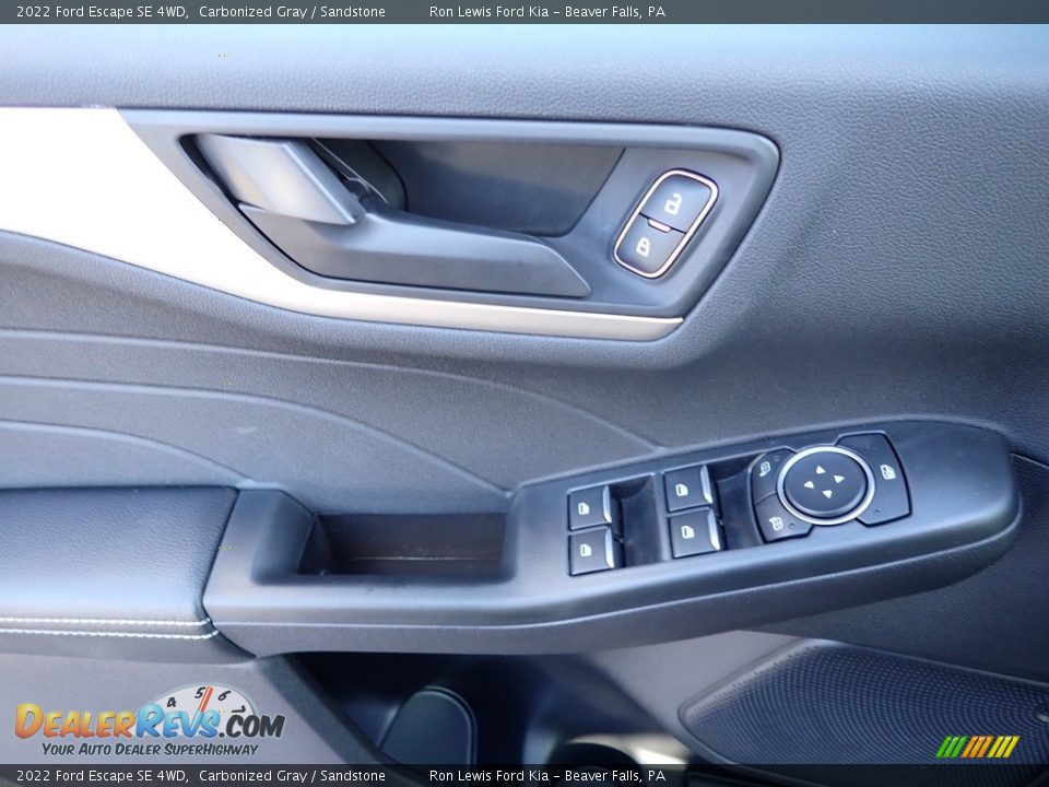 2022 Ford Escape SE 4WD Carbonized Gray / Sandstone Photo #15