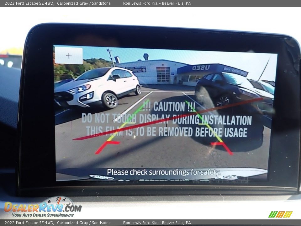 2022 Ford Escape SE 4WD Carbonized Gray / Sandstone Photo #18