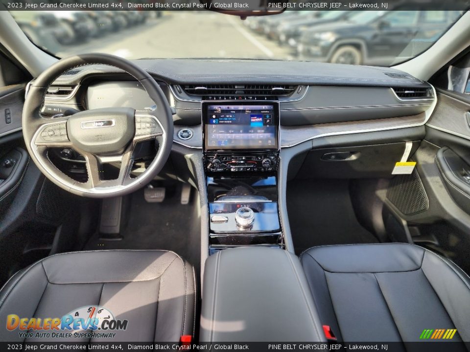 Global Black Interior - 2023 Jeep Grand Cherokee Limited 4x4 Photo #8