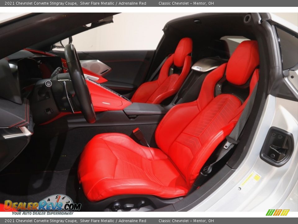 Front Seat of 2021 Chevrolet Corvette Stingray Coupe Photo #6