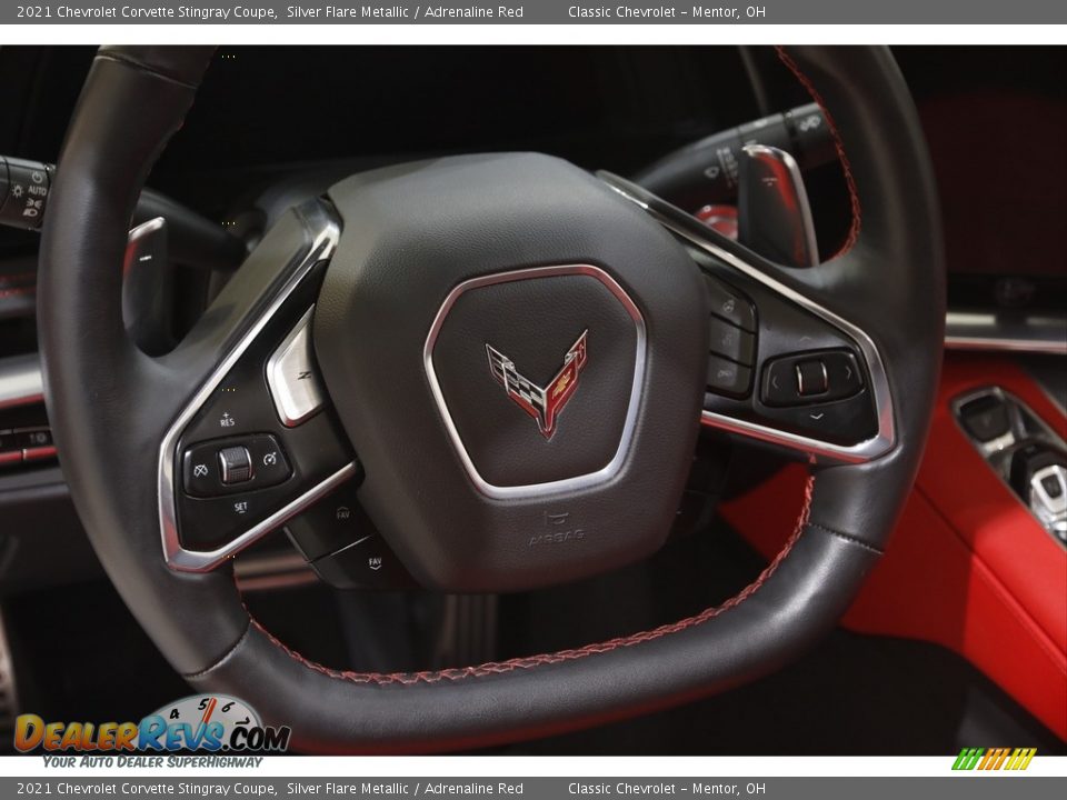2021 Chevrolet Corvette Stingray Coupe Steering Wheel Photo #8
