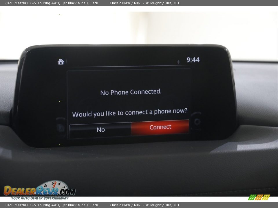 2020 Mazda CX-5 Touring AWD Jet Black Mica / Black Photo #10