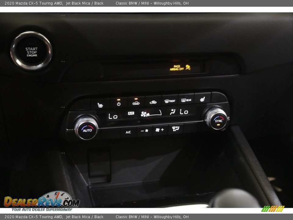 2020 Mazda CX-5 Touring AWD Jet Black Mica / Black Photo #13
