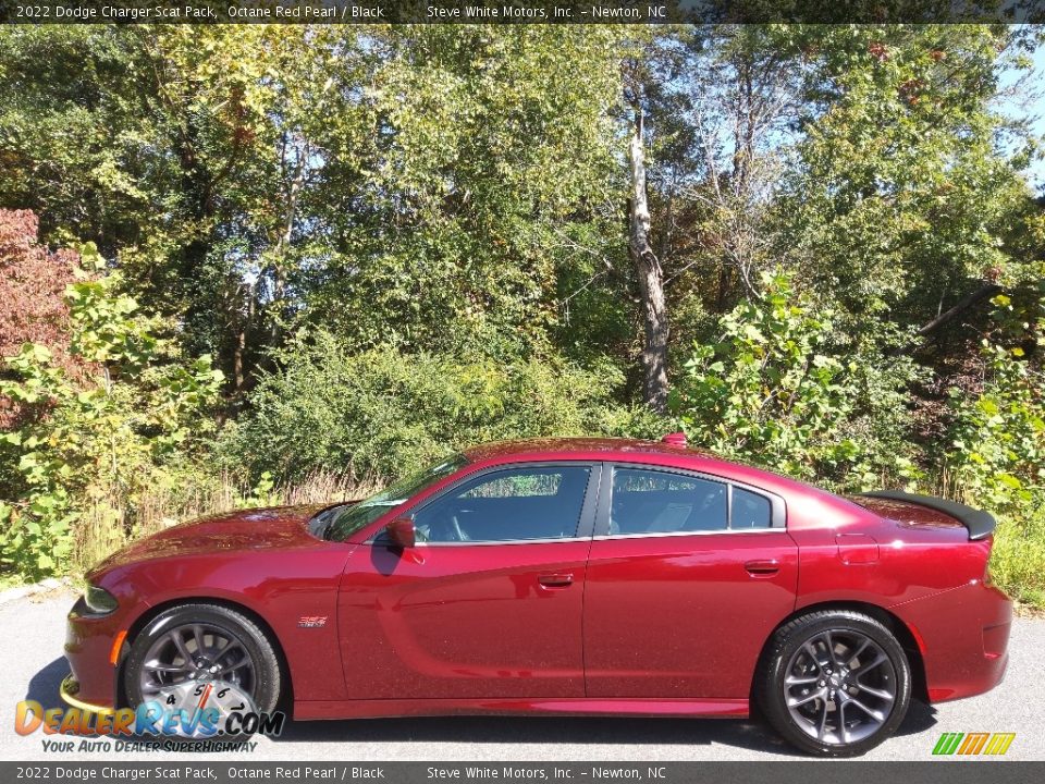 2022 Dodge Charger Scat Pack Octane Red Pearl / Black Photo #1