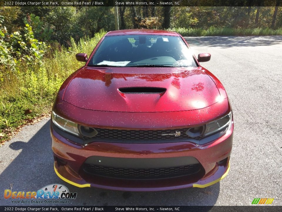 2022 Dodge Charger Scat Pack Octane Red Pearl / Black Photo #3