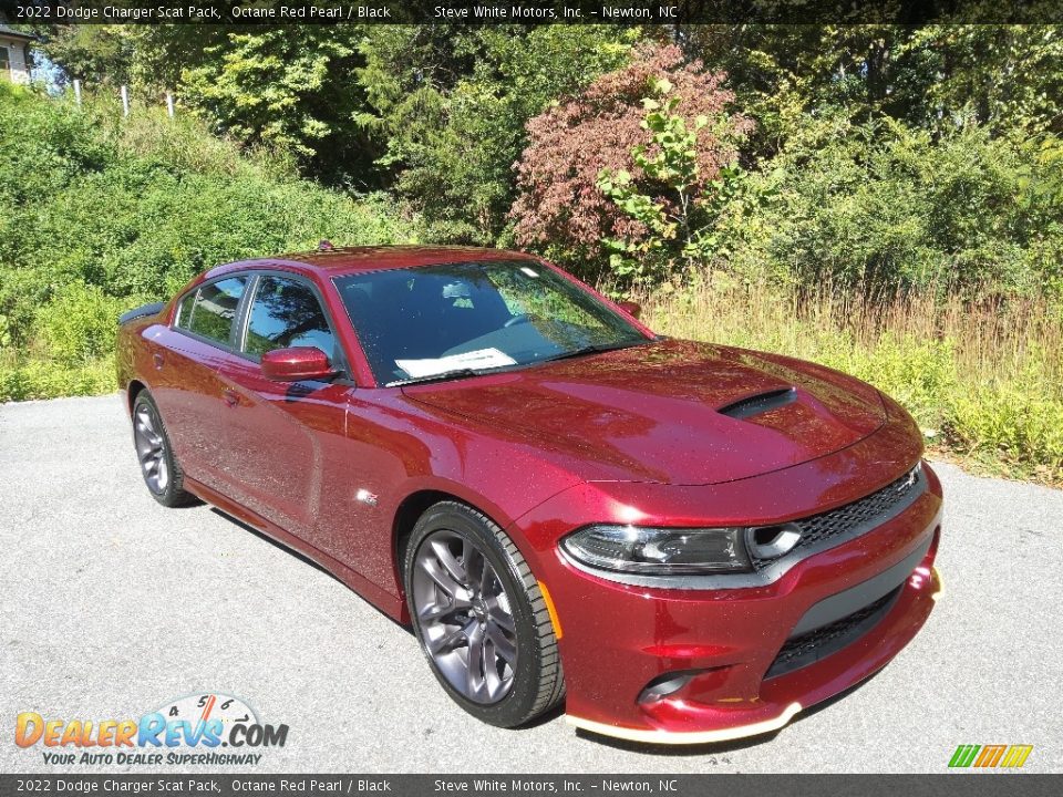 2022 Dodge Charger Scat Pack Octane Red Pearl / Black Photo #4