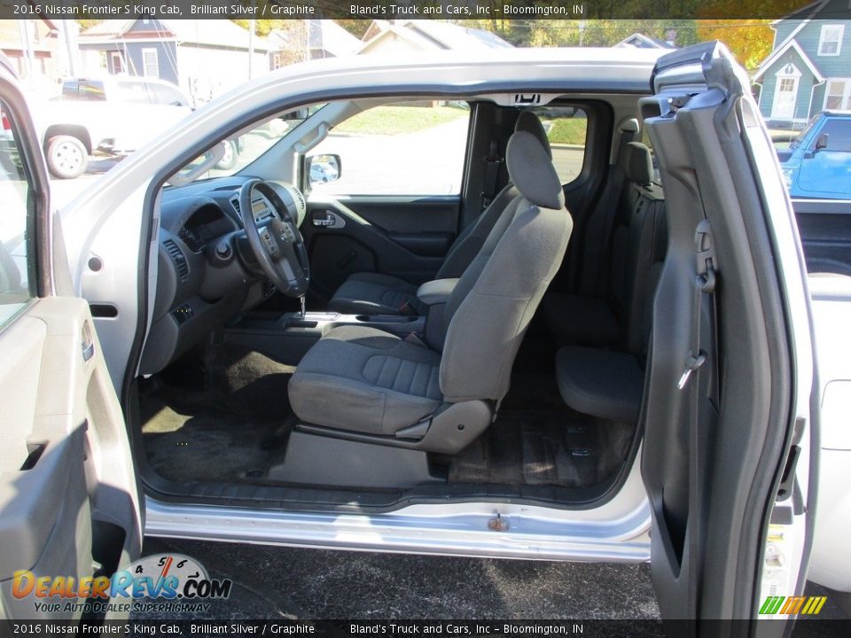 2016 Nissan Frontier S King Cab Brilliant Silver / Graphite Photo #6