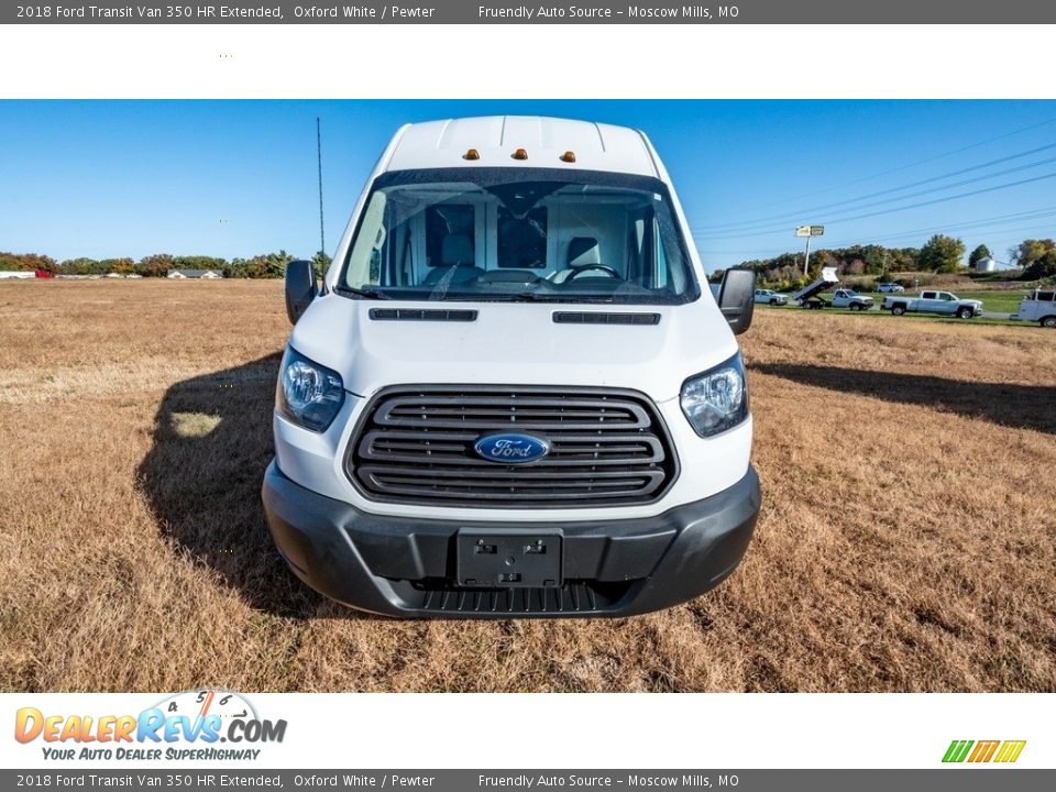 Oxford White 2018 Ford Transit Van 350 HR Extended Photo #9