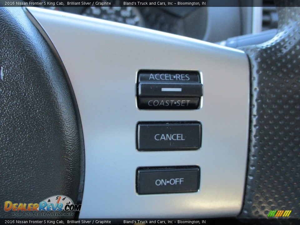 2016 Nissan Frontier S King Cab Steering Wheel Photo #14