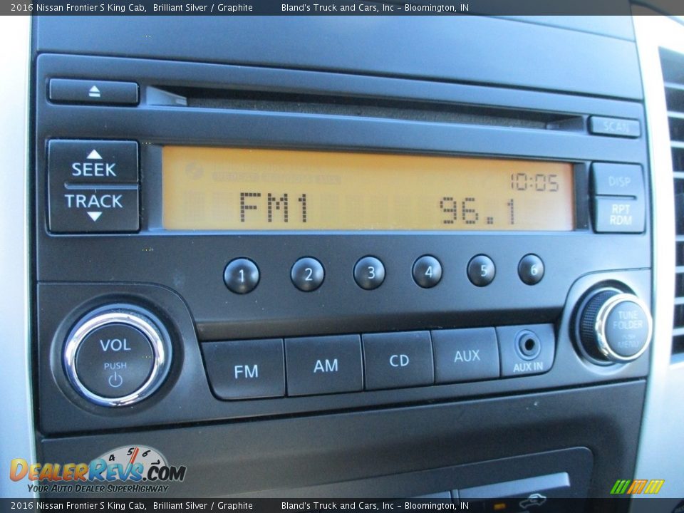 Audio System of 2016 Nissan Frontier S King Cab Photo #15
