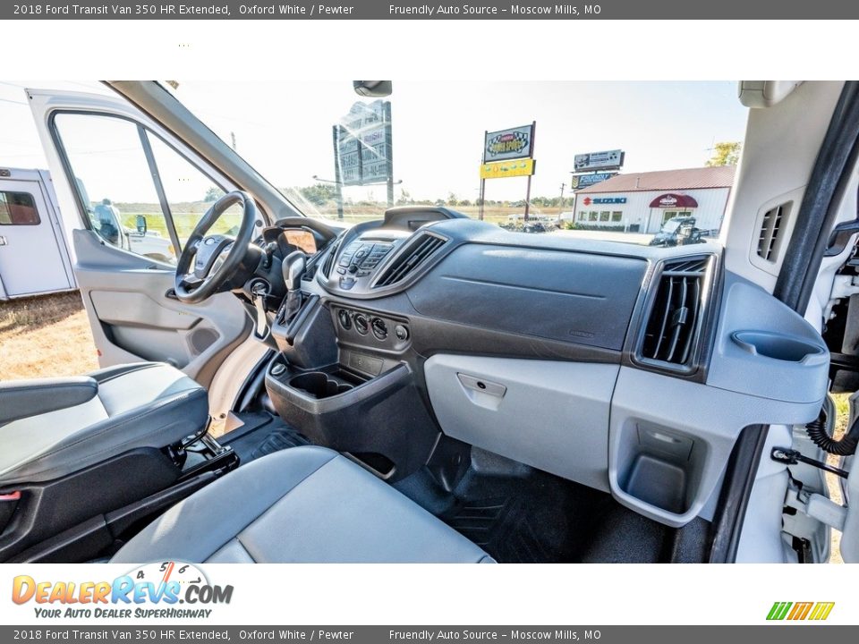 Dashboard of 2018 Ford Transit Van 350 HR Extended Photo #22