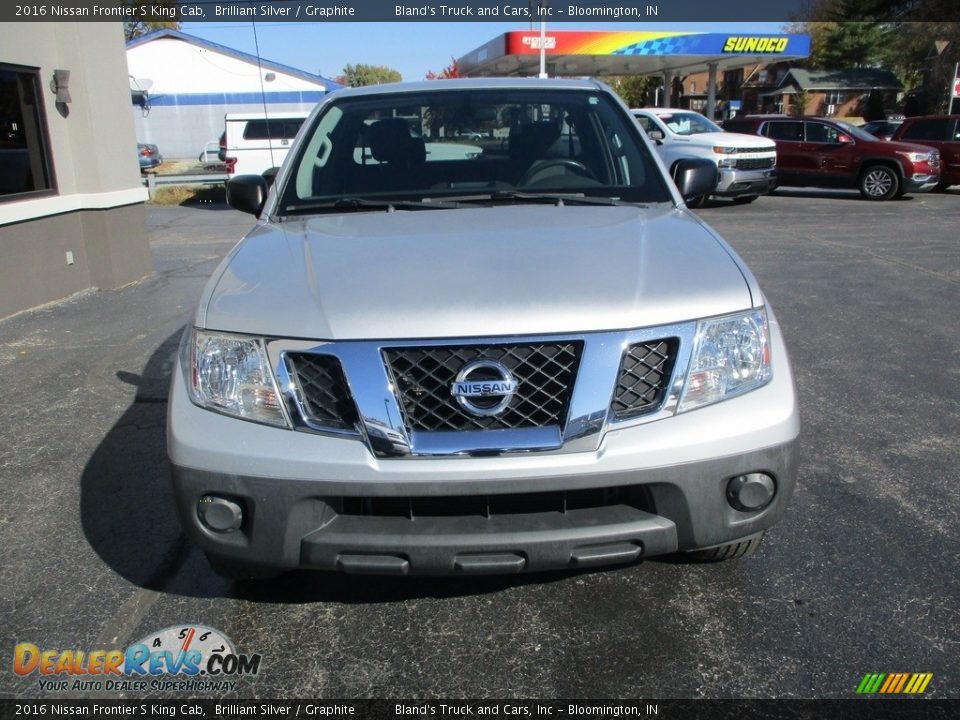 2016 Nissan Frontier S King Cab Brilliant Silver / Graphite Photo #19