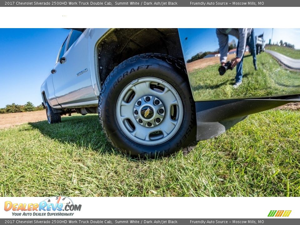 2017 Chevrolet Silverado 2500HD Work Truck Double Cab Summit White / Dark Ash/Jet Black Photo #2