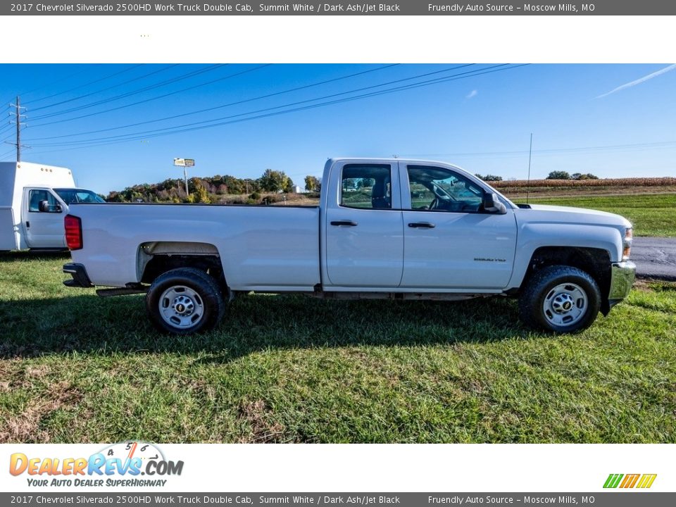 2017 Chevrolet Silverado 2500HD Work Truck Double Cab Summit White / Dark Ash/Jet Black Photo #3