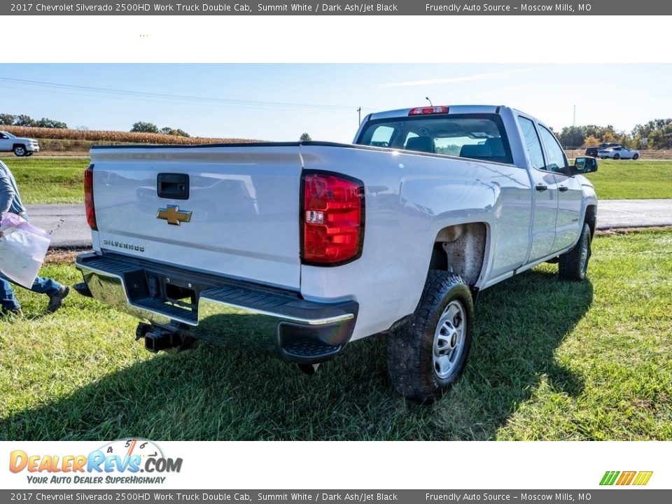 2017 Chevrolet Silverado 2500HD Work Truck Double Cab Summit White / Dark Ash/Jet Black Photo #4