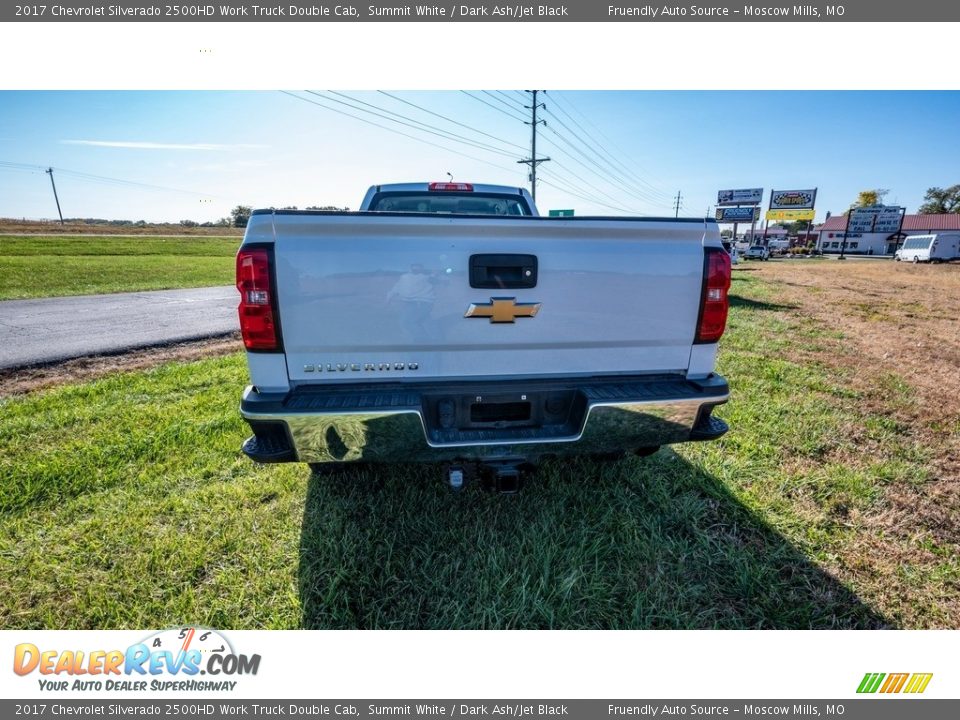 2017 Chevrolet Silverado 2500HD Work Truck Double Cab Summit White / Dark Ash/Jet Black Photo #5