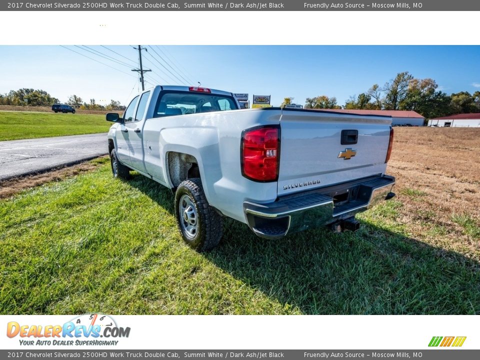 2017 Chevrolet Silverado 2500HD Work Truck Double Cab Summit White / Dark Ash/Jet Black Photo #6