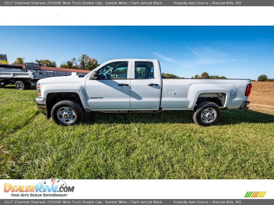 2017 Chevrolet Silverado 2500HD Work Truck Double Cab Summit White / Dark Ash/Jet Black Photo #7