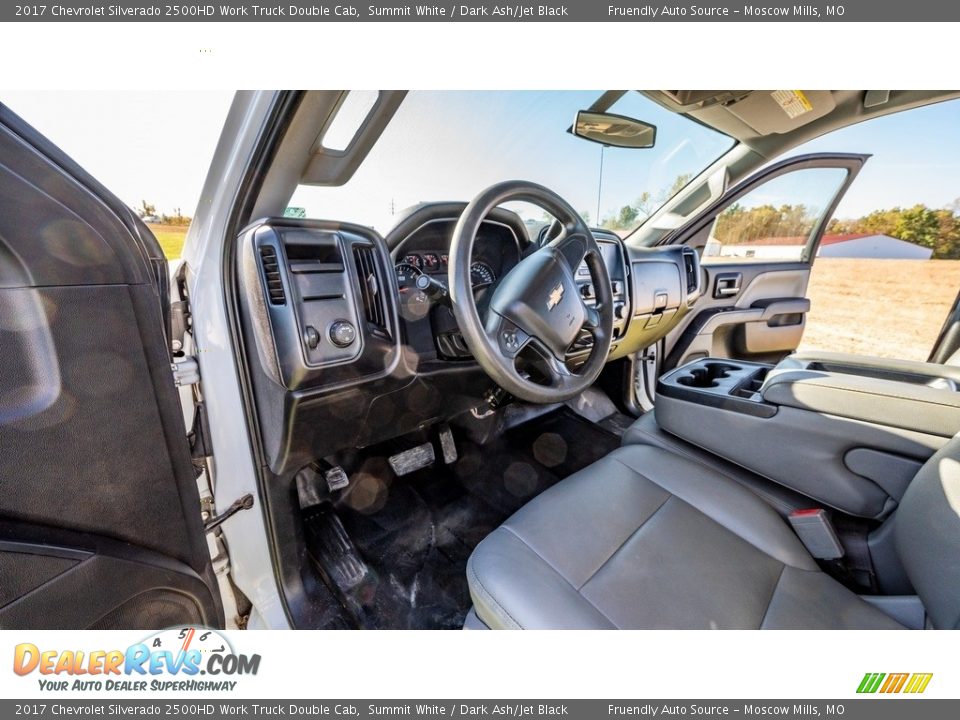 2017 Chevrolet Silverado 2500HD Work Truck Double Cab Summit White / Dark Ash/Jet Black Photo #19
