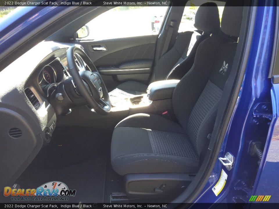 2022 Dodge Charger Scat Pack Indigo Blue / Black Photo #10
