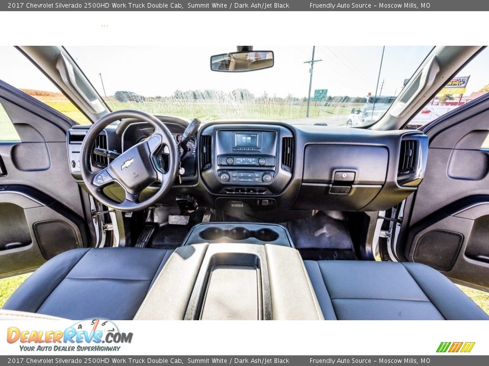 2017 Chevrolet Silverado 2500HD Work Truck Double Cab Summit White / Dark Ash/Jet Black Photo #26