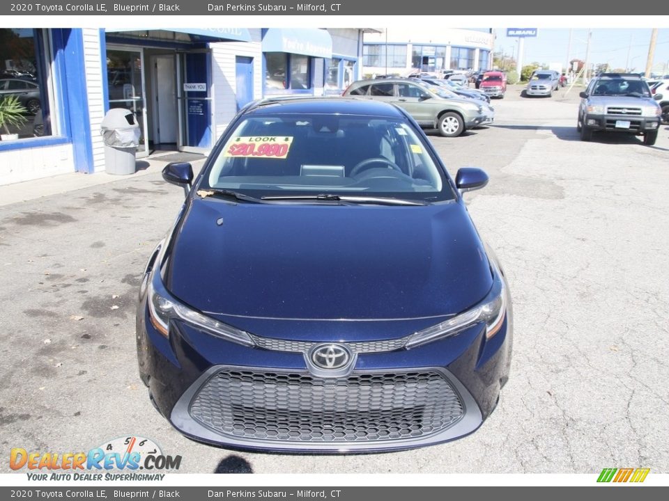 2020 Toyota Corolla LE Blueprint / Black Photo #2