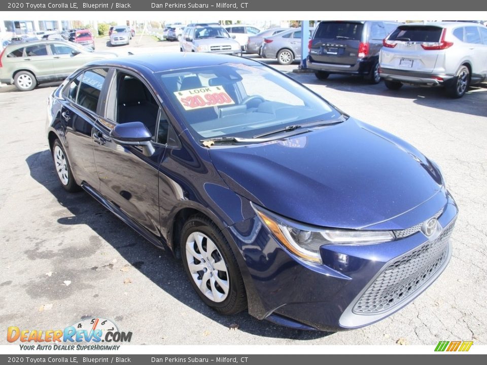 2020 Toyota Corolla LE Blueprint / Black Photo #3