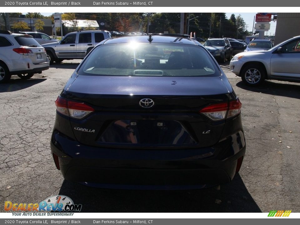 2020 Toyota Corolla LE Blueprint / Black Photo #6