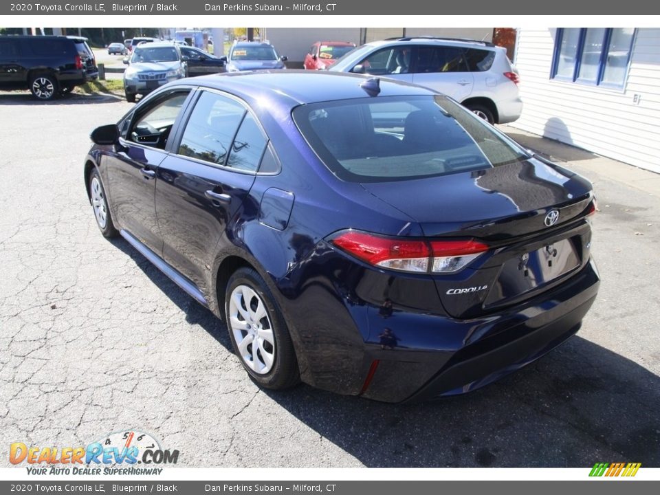 2020 Toyota Corolla LE Blueprint / Black Photo #7