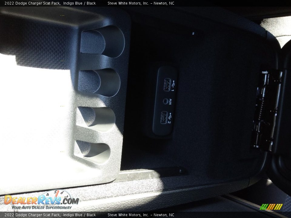 2022 Dodge Charger Scat Pack Indigo Blue / Black Photo #26