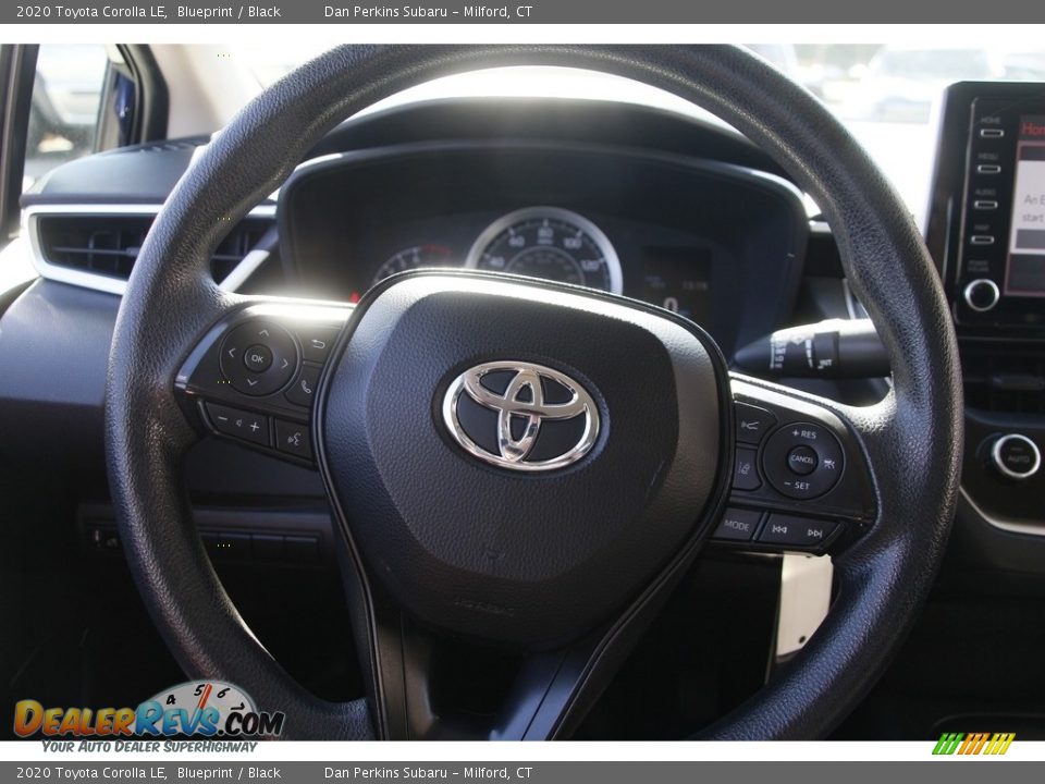 2020 Toyota Corolla LE Blueprint / Black Photo #18